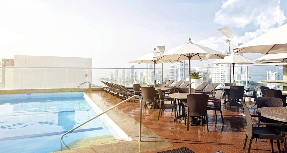 Hotel Capilla Del Mar Картахена Экстерьер фото Rooftop pool