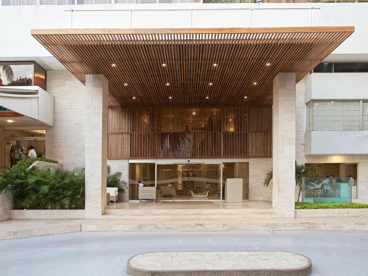 Hotel Capilla Del Mar Картахена Экстерьер фото Entrance of the hotel