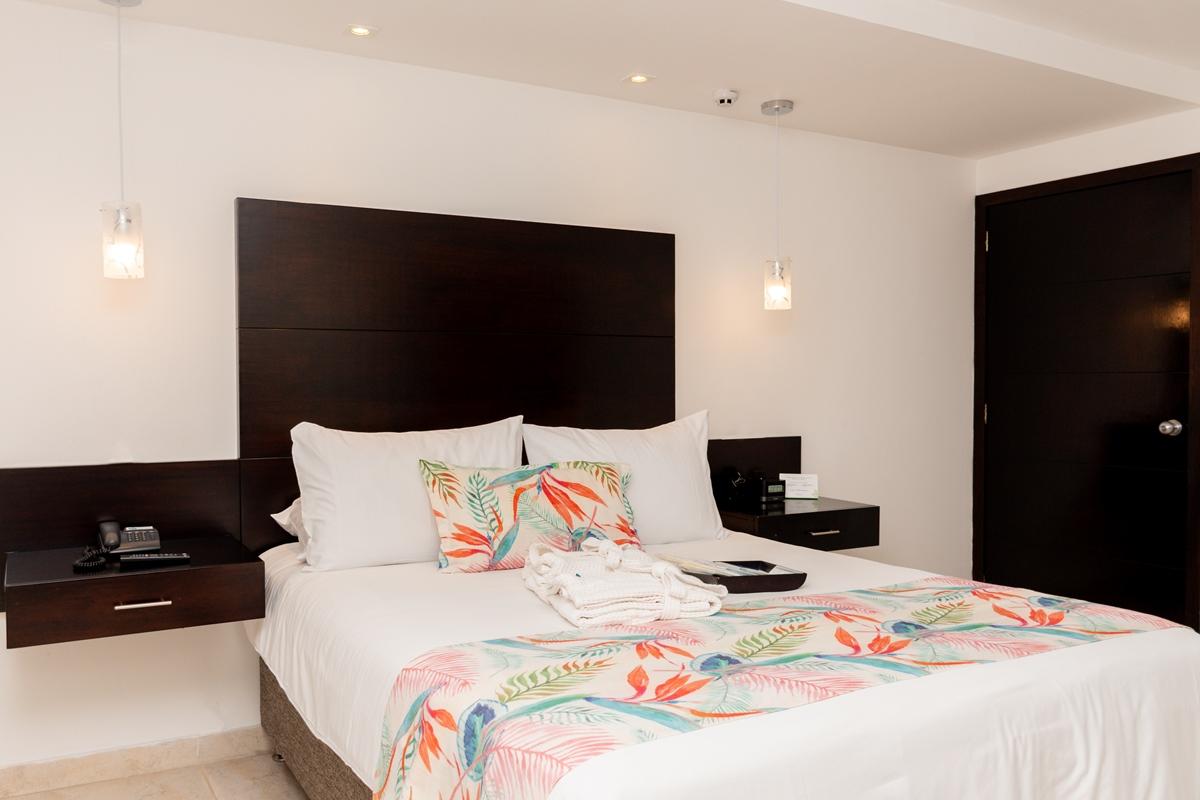 Hotel Capilla Del Mar Картахена Экстерьер фото A bedroom at the hotel