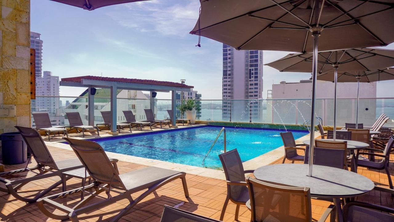 Hotel Capilla Del Mar Картахена Экстерьер фото Rooftop pool