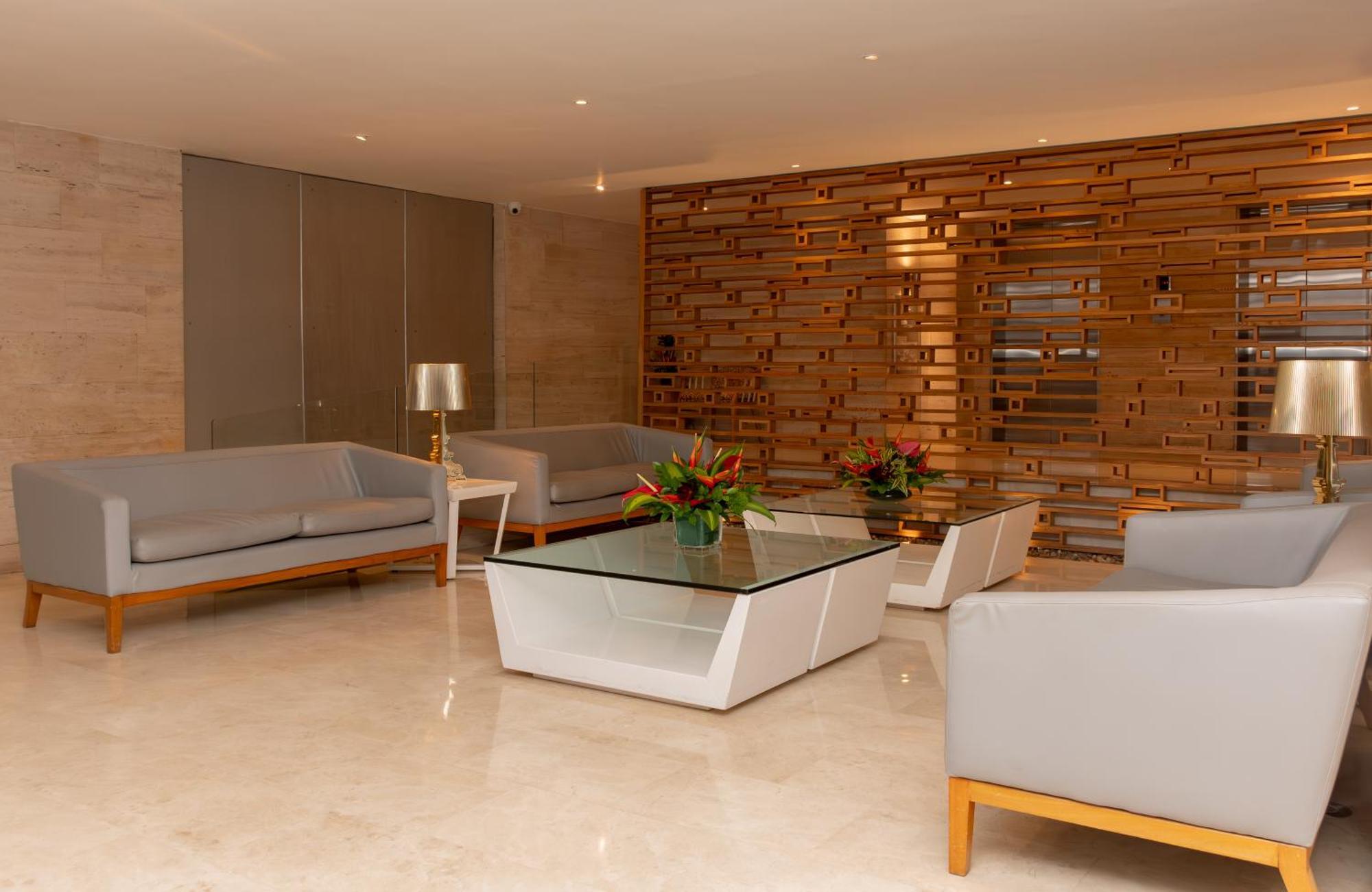 Hotel Capilla Del Mar Картахена Экстерьер фото Lobby