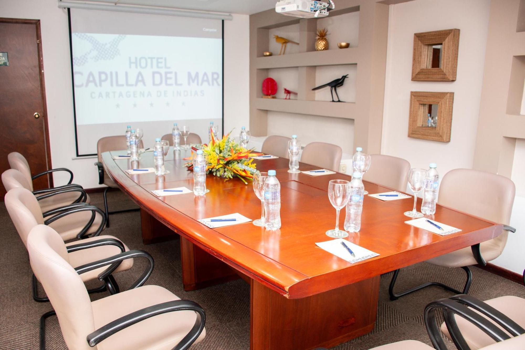 Hotel Capilla Del Mar Картахена Экстерьер фото Meeting room